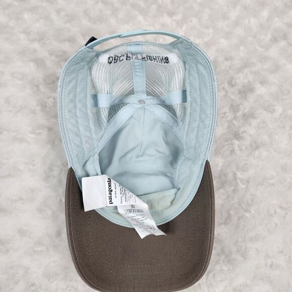 Patagonia Light Blue and Brown Cap - Picture 7 of 7